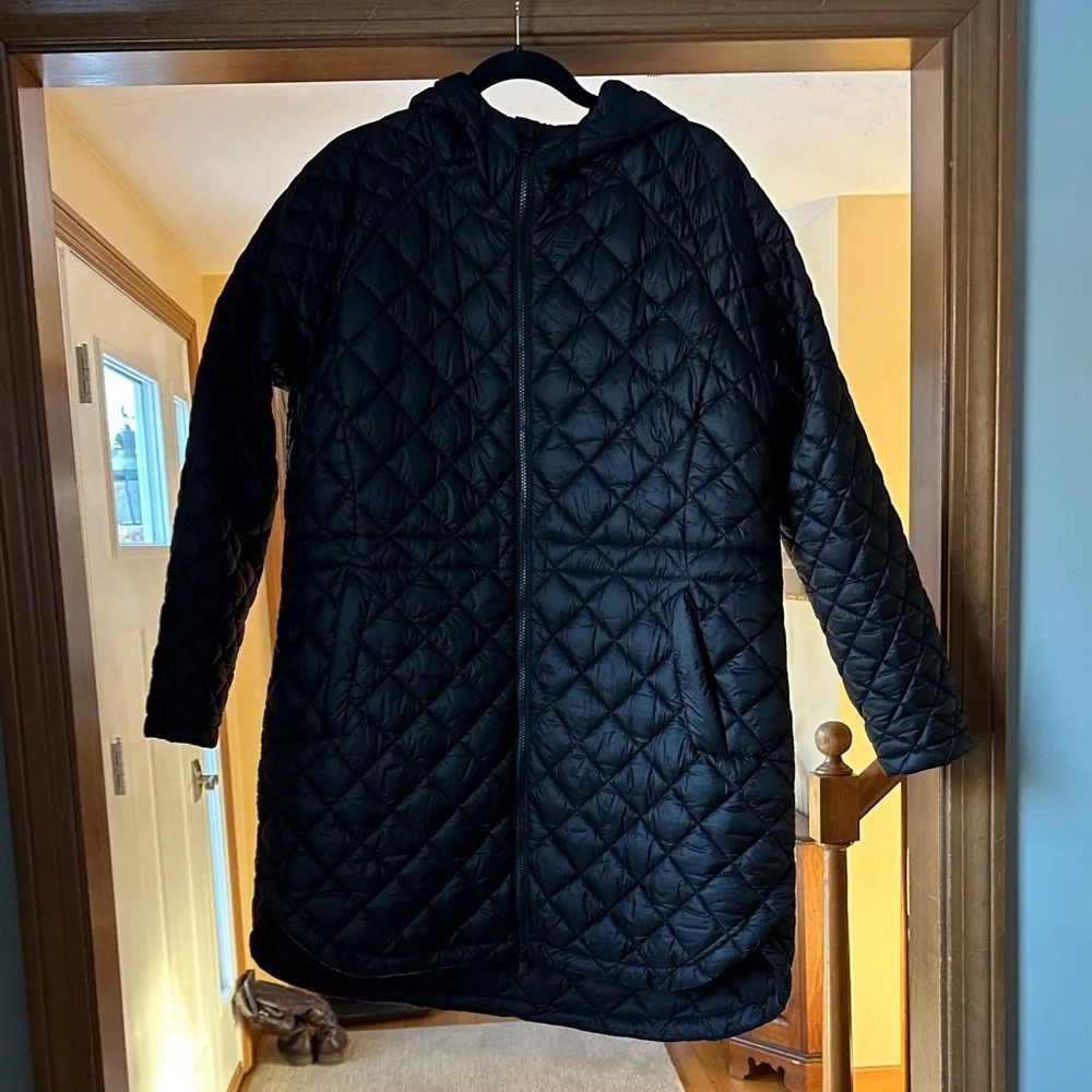 Black Athleta Hooded Jacket | XL - Picture 1 of 4